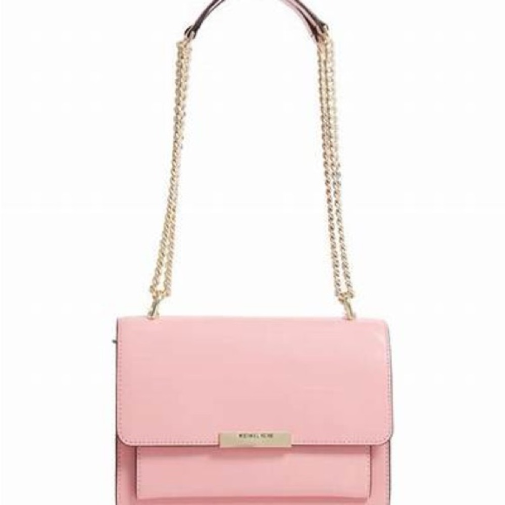 Michael Kors Jade Crossbody in Carnation Pink - Picture 3 of 5